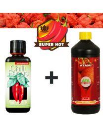 Nutrients Chilli Grow Kit - Spicey And Flavoury Hot Fruits