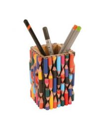 Pen/pencil Pot, Recycled Crayons