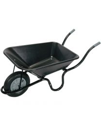Draper Plastic Tray Wheelbarrow (85L)