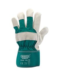 Draper Premium Leather Gardening Gloves - XL