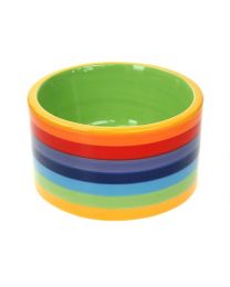 Rainbow Dog Bowl **