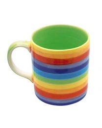 Rainbow Hoops Mug **