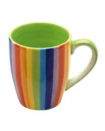 Rainbow Stripes Mug **