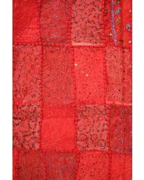 Red Patchwork Wallhanging