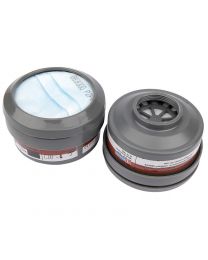 Draper Spare A1P2 Filters (2) for Combined Vapour and Dust Respirator 36208