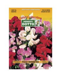 Sweet Pea (Lanthyrus Odoratus) Mix - Gold Seeds By Sementi Dotto 4.7gr