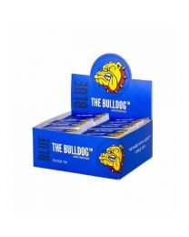 The Bulldog - Blue 33 Filter Tips - Box 50pcs
