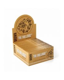 The Bulldog - Eco Brown Slim King Size Smoking Papers 50pcs
