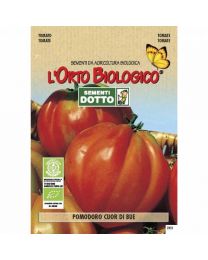 TOMATO BULL HEART 0,8gr - Bio Garden Seeds By Sementi Dotto