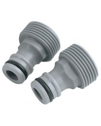 Draper Twin Pack of Female to Male Connectors (3/4 Inch)