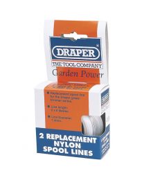 Draper Two 6M x 1.4mm Replacement Nylon Spool Lines
