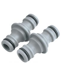 Draper Two-Way Hose Connector (twin pack)