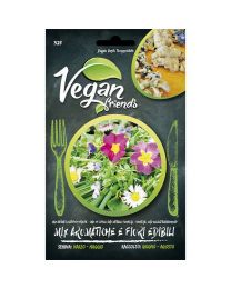 Vegan Friends - Edible Flowers And Herb Mix Seeds