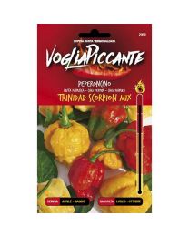 VogliaPiccante Pepper Seeds - Thrinidad Scorpion Mix