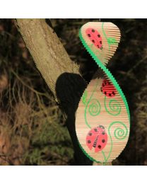 Wind Spinner, Wood, Ladybird 40cm