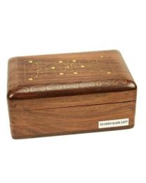 Wooden Secret Lock Box