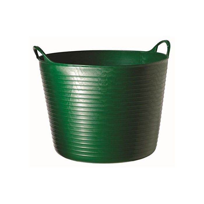 Tubtrugs 36L Large Flexible 2-Handled Recycled Tub Green